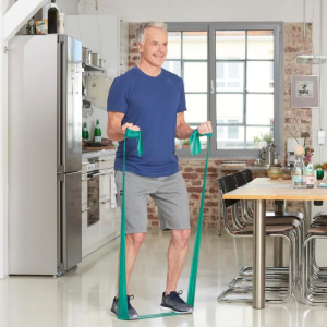 TheraBand Dispenser inkl. 30 bånd på 1,5 m hver