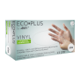 Engangshandsker i vinyl Eco-Plus, hvid, 100 stk