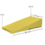 Positioneringskile til arm 50 x 20 x 10/2 cm