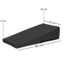 Positioneringskile til arm 50 x 20 x 10/2 cm