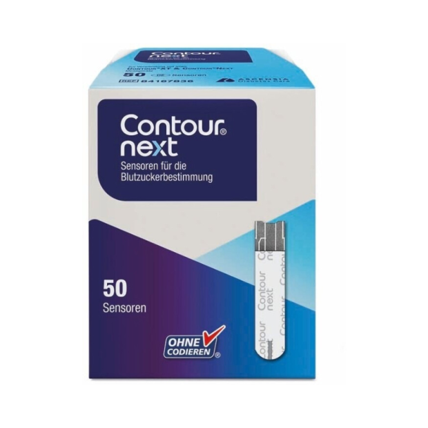 Contour Next teststrimler til blodsukkermåling