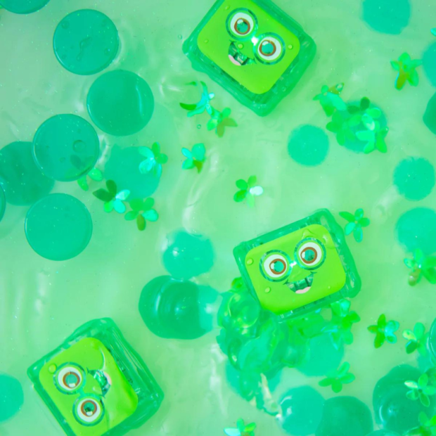 Glo Pals - 4 lysende badekuber