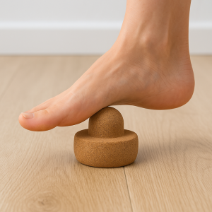 Massagehjælpemiddel af kork