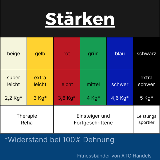 Fitnessbåndsæt inkl. håndtag