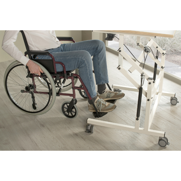 ERGO terapibord / arbejdsbord med maveudskæring