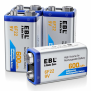 9V Li-ion batteri 600mAh