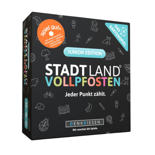 Stadt Land Vollpfosten® kortspil Junior Edition