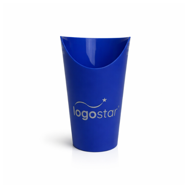 Logostar® drikkebæger med næseudskæring i farve