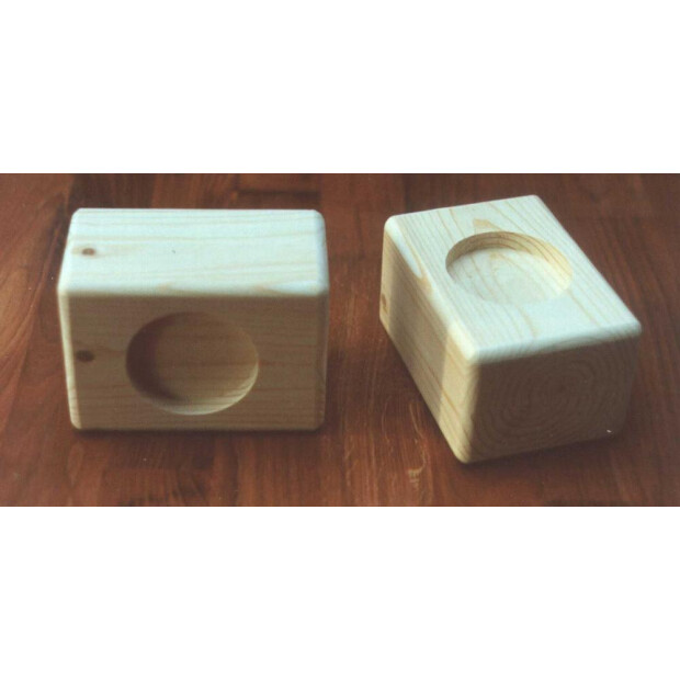Sengeklods 8,5 x 11,0 x 15cm, forhøjelse 7cm
