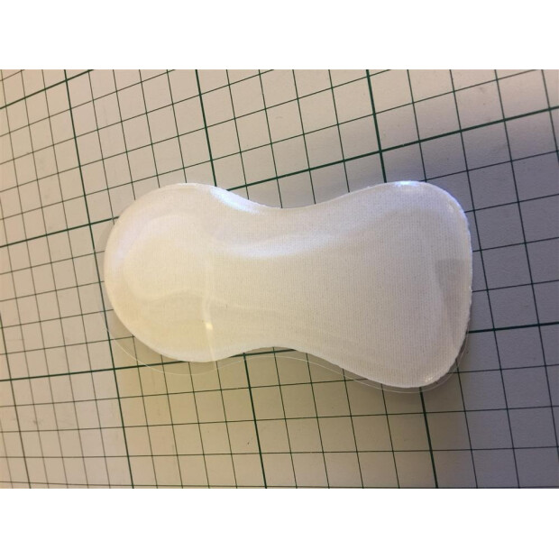 Carpal Pad w/adhesive, 110 x 55mm, hvid, 1 stk.