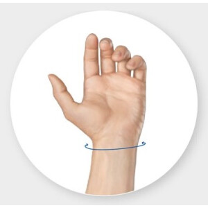 Håndledsbandage uden skinne, Easy Stabil