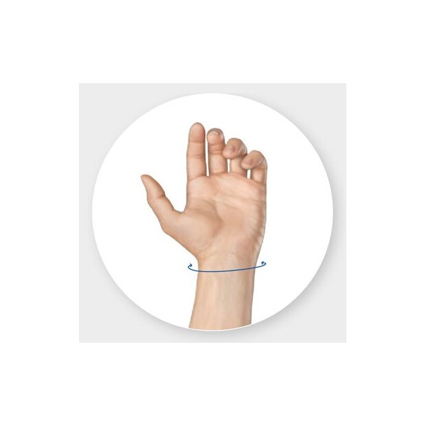 Håndledsbandage med skinne, Nova Long Stabil