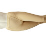 Womens comp. panty for genital area, above knee