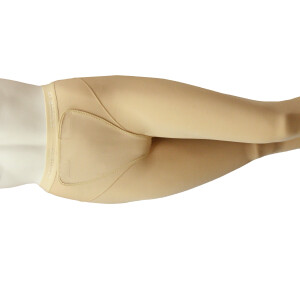 Womens comp. panty for genital area, ankel