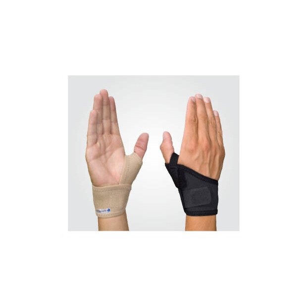 Stabil tommelbandage uden skinne