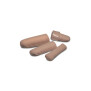 M-Gel Traditional Ribbed Cap, 3 stk.