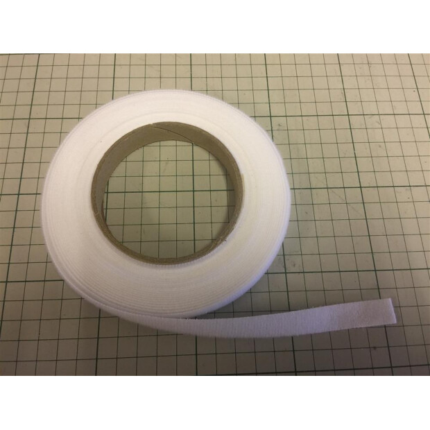Tyndt filtbånd hvidt 1,3cm x 9,1m