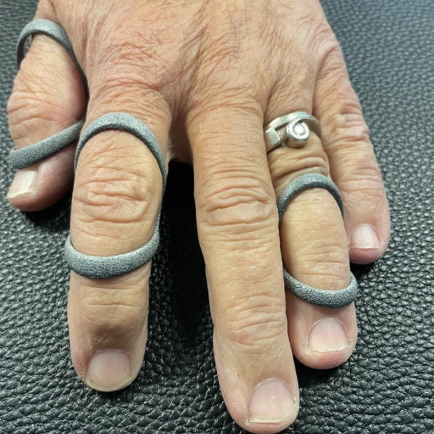 Svanehalsring i nylon