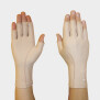 Ødemhandske 3/4 finger Wide bilateral let tryk