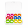 Theralino® sensoriske fingerringe 12 stk.