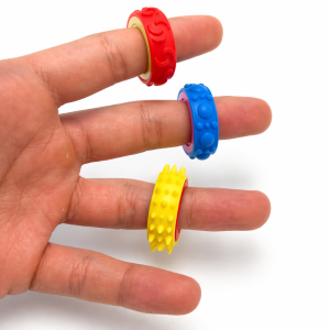 Theralino® Rotating Fingerringe 6 stk.