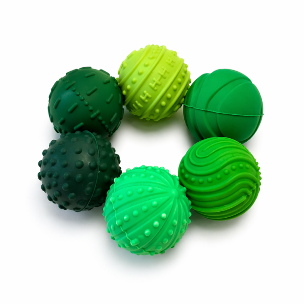 Therastar® magnetiske sensoriske kugler ca. Ø 3,0 cm – 6 stk.