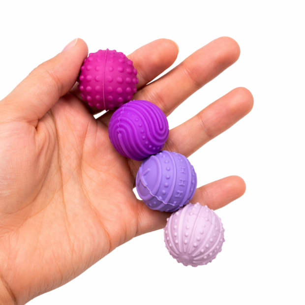Therastar® magnetiske sensoriske kugler ca. Ø 3,0 cm – 6 stk.