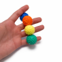 Therastar® magnetiske sensoriske kugler ca. Ø 3,0 cm – 6 stk.