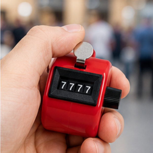 Therastar® Håndtæller Tally Counter i plast