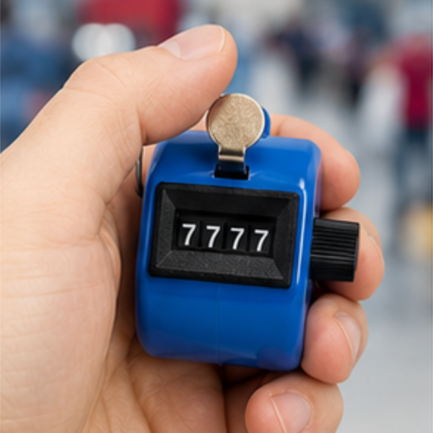 Therastar® Håndtæller Tally Counter i plast