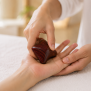 Therastar massagehjælpemidler i træ 4 dele