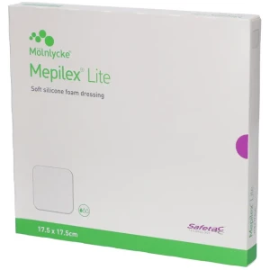 Mepilex Lite 17,5x17,5 cm 5 stk