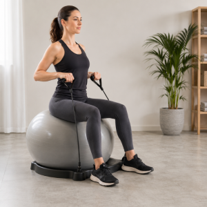 Gymnastika tubes med håndtag til boldskål