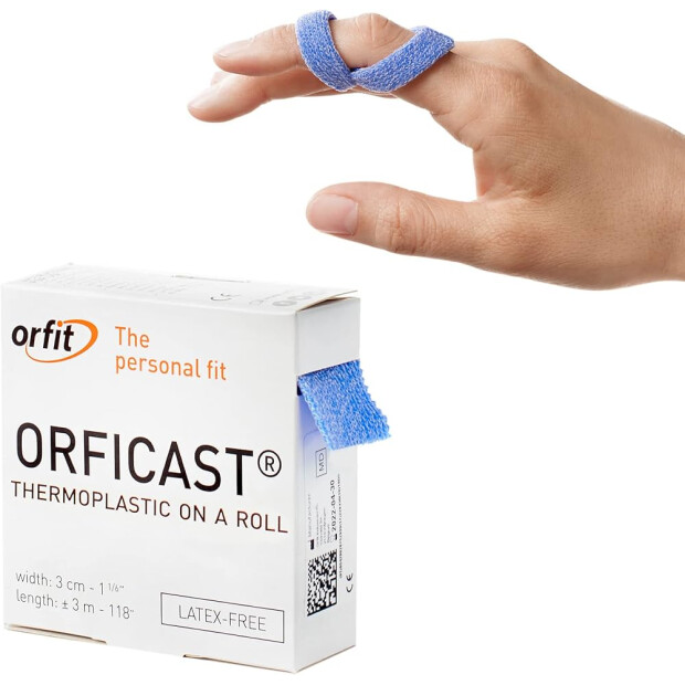 Orficast® fingerbandage 6 cm x 3 m orange