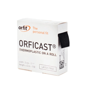 ORFICAST skinnemateriale sort 3 x 300 cm