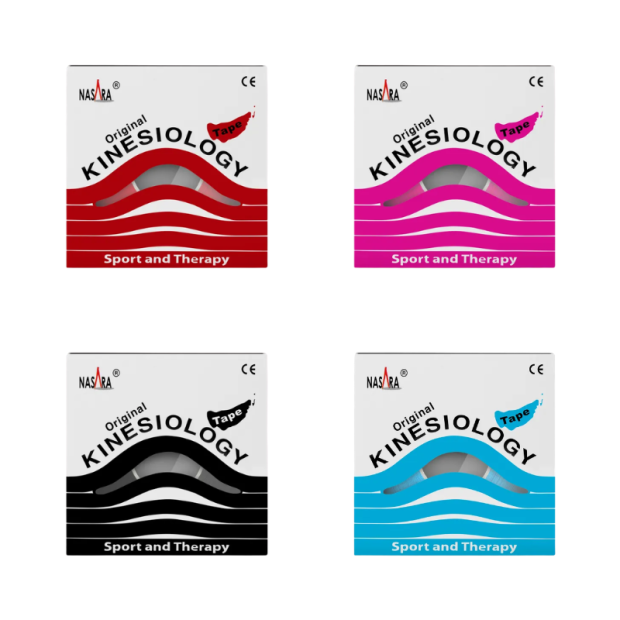Nasara Kinesiology Tape 5 cm x 5 m Mix-sæt