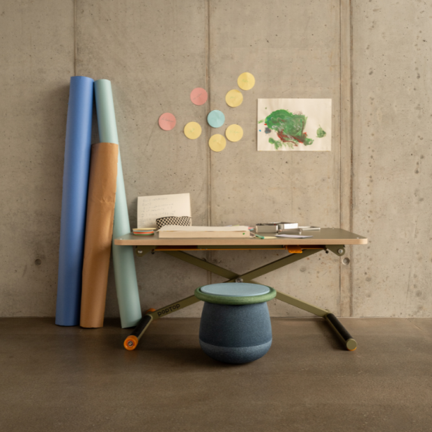 Stapelstein® Dynamic small Balancehocker – Base & Board