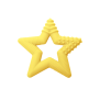 TalkTools® Sensory Teeny Teether™ Stjerne