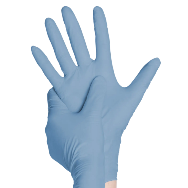 Nitril Einmalhandschuhe Puracomfort, blau, Größe S, 100 Stück