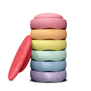 Stapelstein® Winter Special Rainbow Set pastel