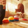 Stapelstein® Winter Special Rainbow Set classic