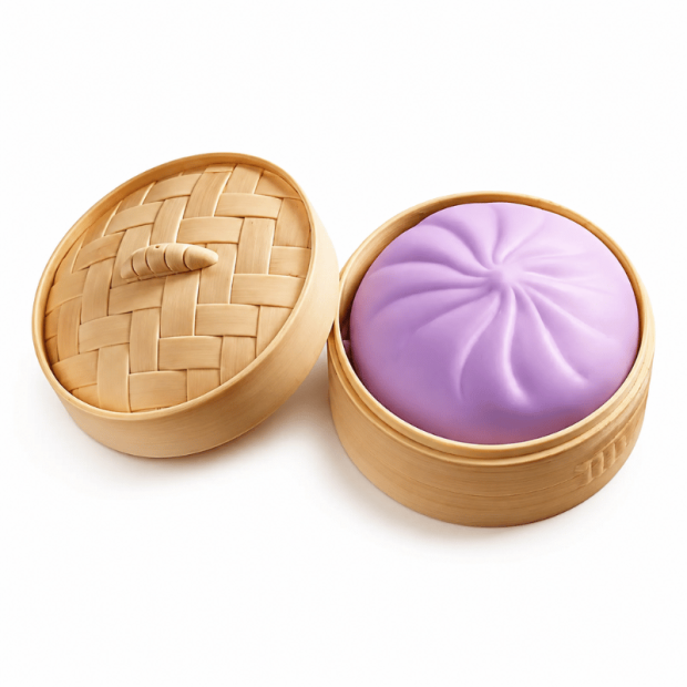 Squishy Dumpling Mystery Bun – Fidget-legetøj, 1 stk.