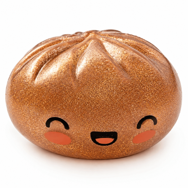 Squishy Dumpling Mystery Bun – Fidget-legetøj, 1 stk.