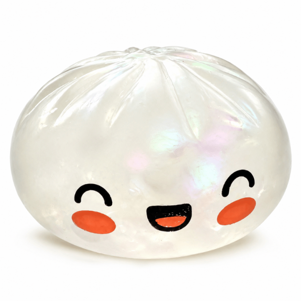 Squishy Dumpling Mystery Bun – Fidget-legetøj, 1 stk.