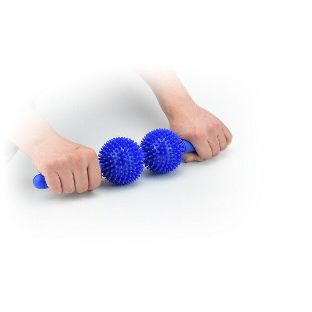 Massagerulle med 2 kugler