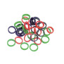 Gummiringe af farvet latex Ø 4,8 mm, 100 stk