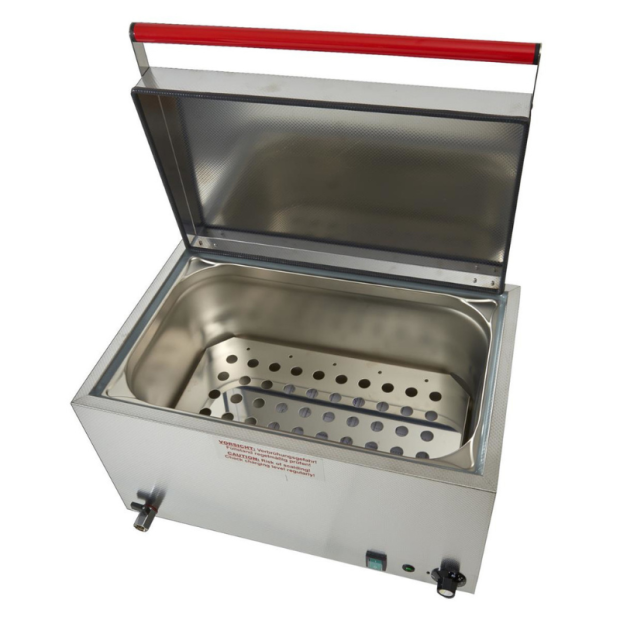 Termostatstyret vandbad 575x365x370 mm, 30 liter