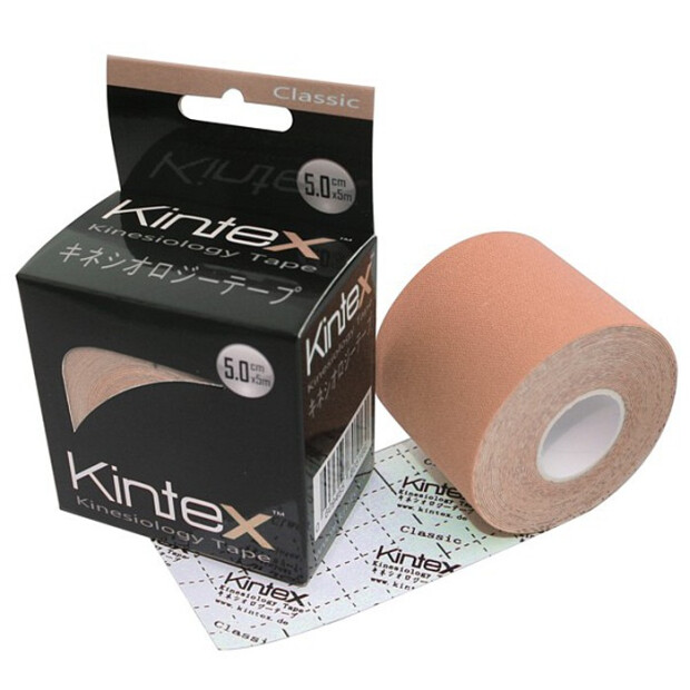 Kintex Kinesiologi Tape Classic 7,5 cm x 5 m Beige