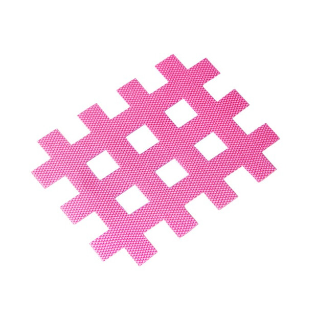 Kintex Cross Tape Pink 36x29mm, 60 stk.