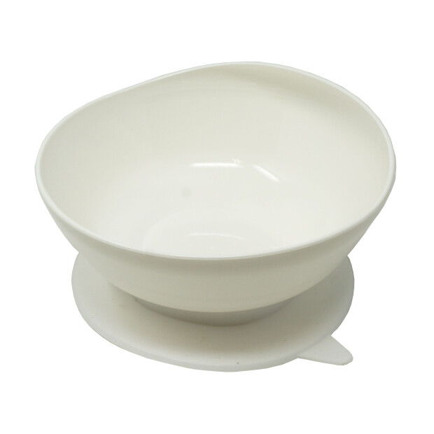 Spiseskål med hævet kant